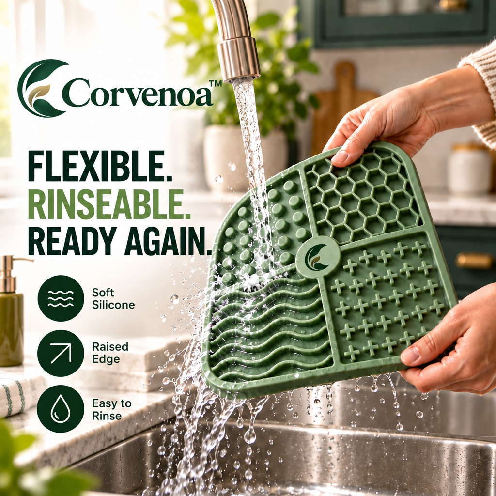 Corvenoa™ Multi-Zone Enrichment Lick Mat