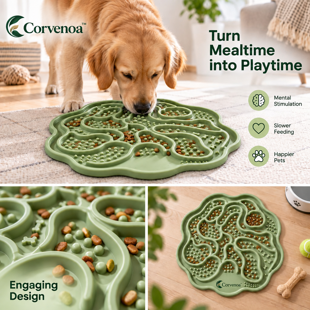 Corvenoa™ Foldable Slow Feeding Mat