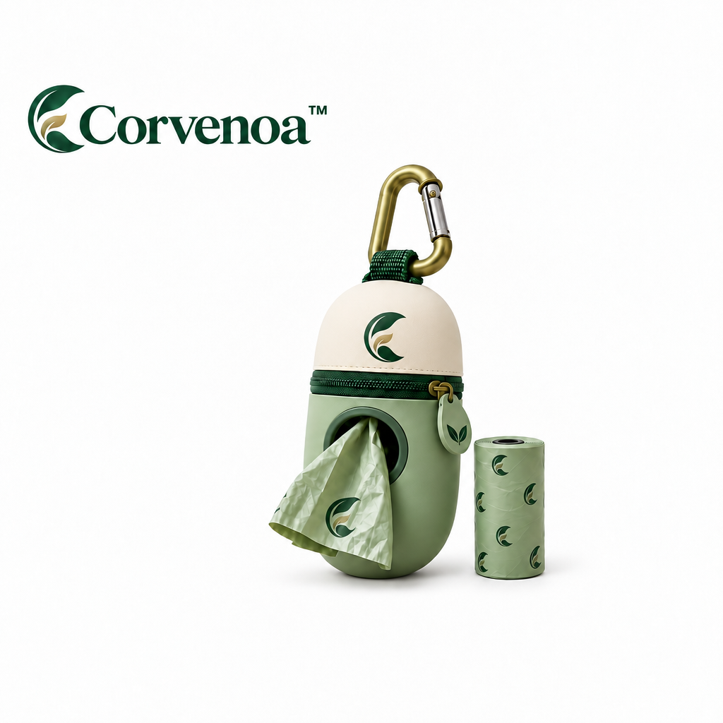 Corvenoa™ Clip-On Dog Poop Bag Holder