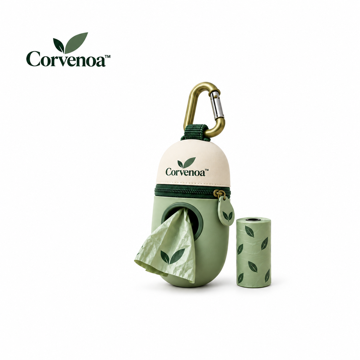Corvenoa™ Clip-On Dog Poop Bag Holder