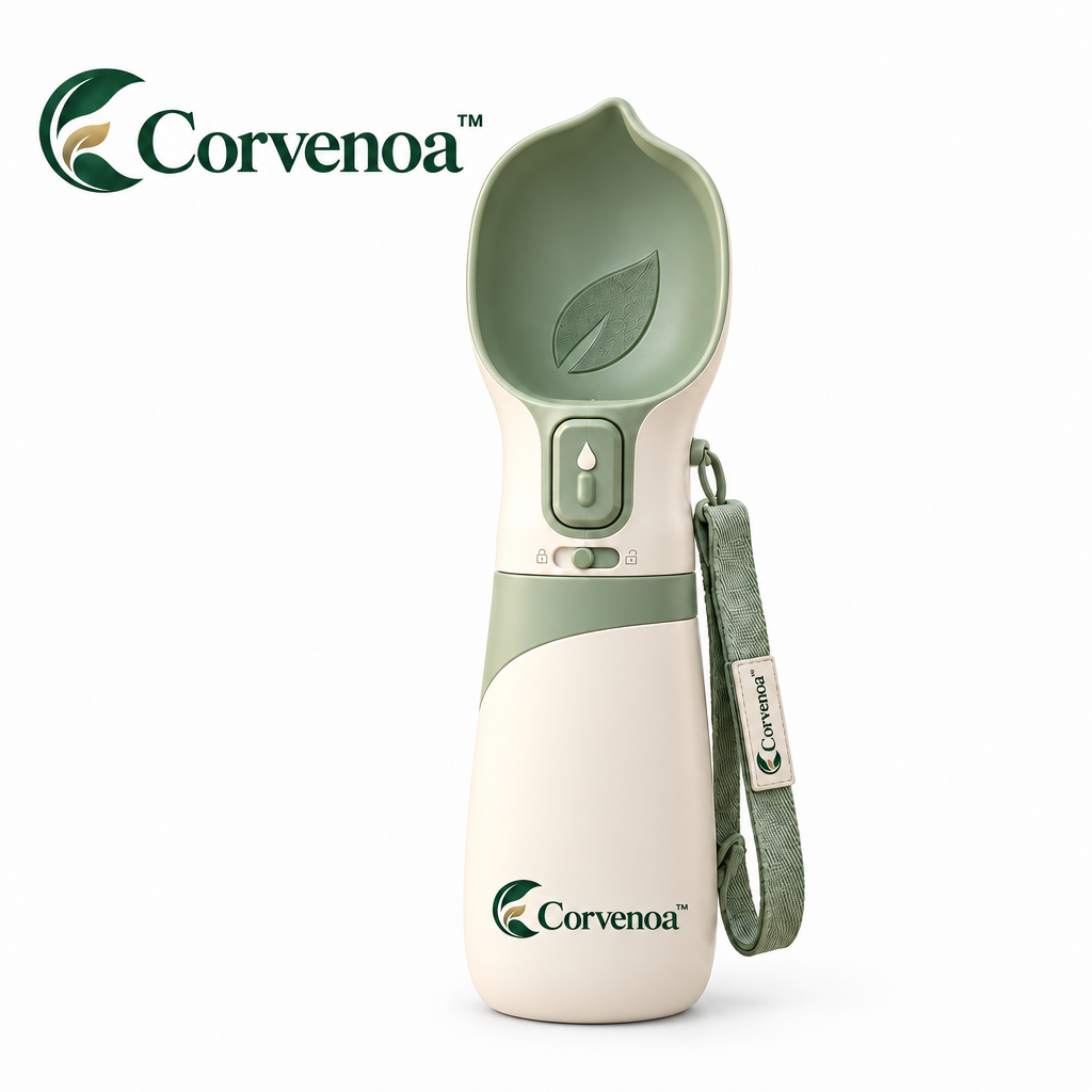 Corvenoa™ Portable Pet Water Bottle with Return Function